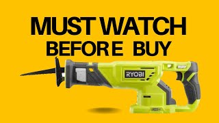 Is Reciprocating Saw - RYOBI ONE+ 18V Cordless Worth It? Honest Review