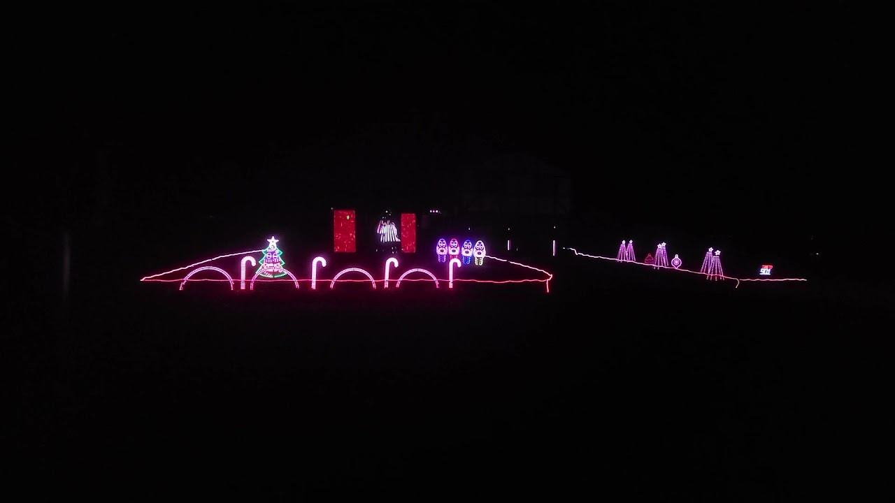 Dont Stop The Santa Man 2021 Light Show