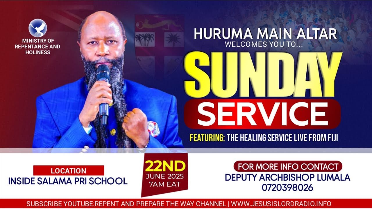 SUNDAY SERVICE- HURUMA MAIN ALTAR 22/06/2025 - YouTube
