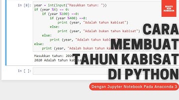 Cara Membuat Tahun Kabisat Dengan Puthon Mudah Banget !!!!