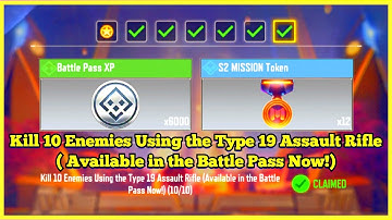 Call Of Duty Mobile Tips and Tricks Kill 10 Enemies Using the Type 19 Assault Rifle Task Complete