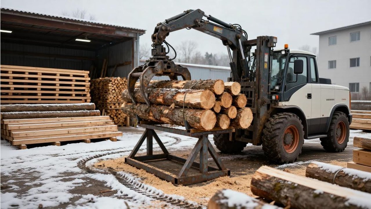 The Most Advanced Timber Harvesting Technology