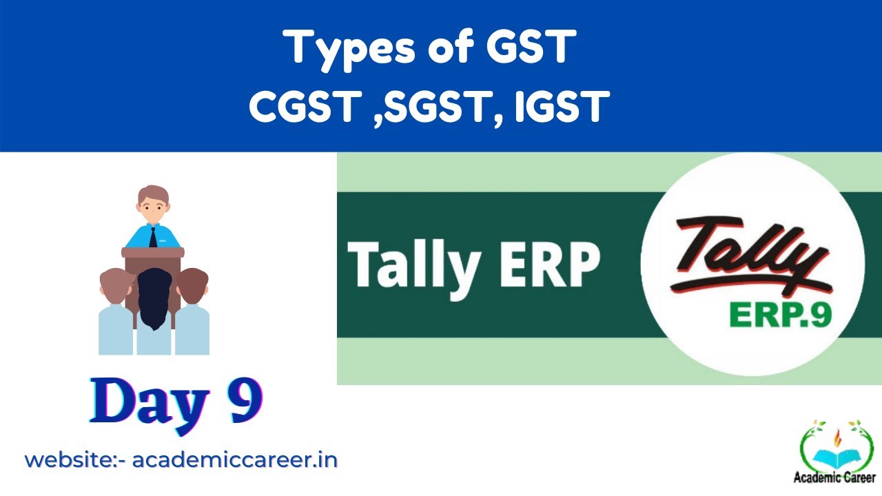 Type of GST in Hindi GST Type in Hindi IGST, CGST, SGST GST kitne
