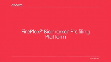 Detection of Circulating Tumour Biomarkers using the FirePlex Technology..