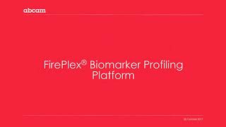 Detection of Circulating Tumour Biomarkers using the FirePlex Technology..