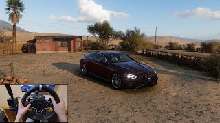 MERCEDES AMG GT4 DOOR COUPE 2018 I Forza Horizon 5 I MOZA R5 Steering Wheel Gameplay