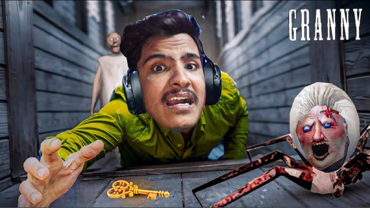 GRANNY 1 KHELE 🔥 #shortsfeed #shortslive #chainedtogethergame #shorts #live #wormateio #granny