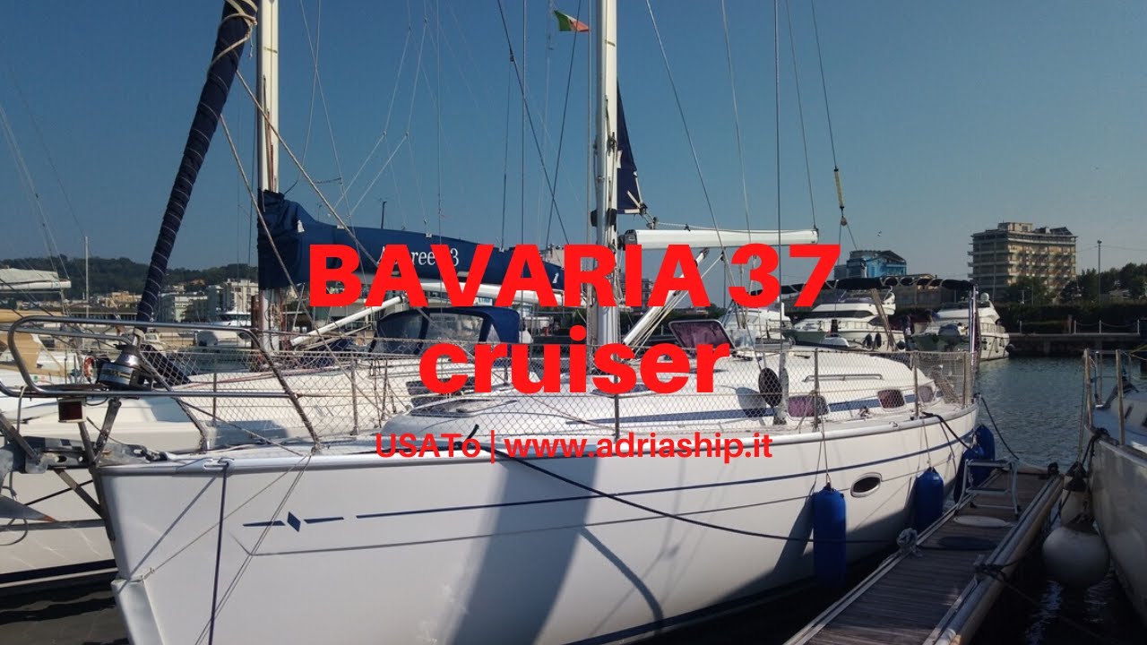 Barca a vela usata Bavaria 37 cruiser, anno 2005, motore volvo