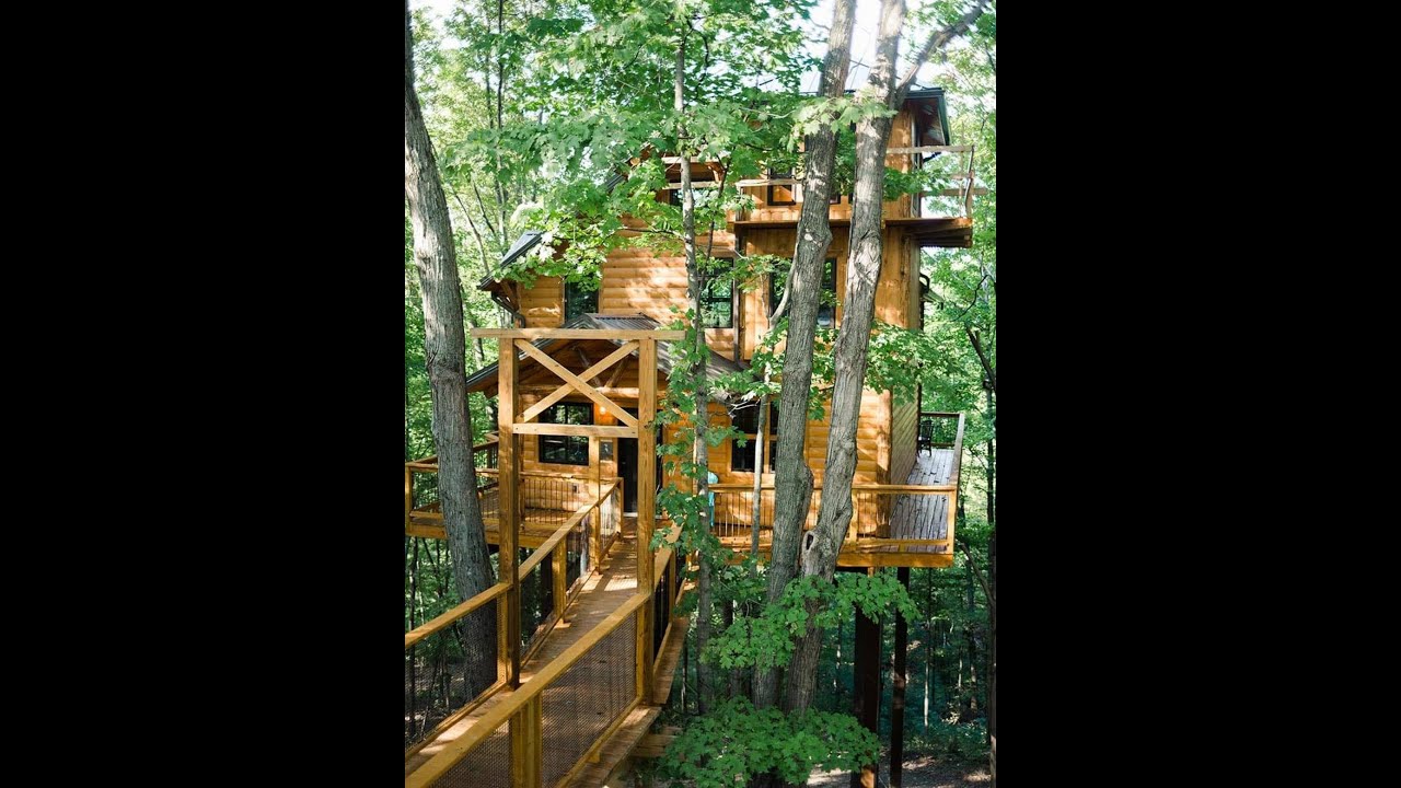 Treehouse #3 by Amish Country Lodging | Cabins in Millersburg