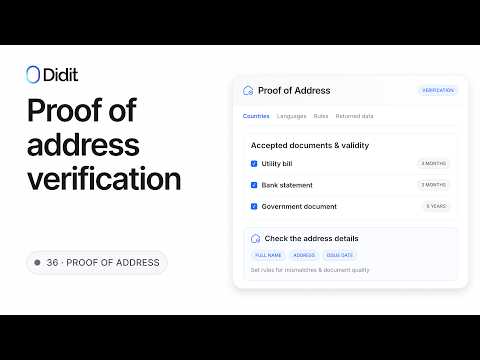 What is Address Verification and Why is it Required?