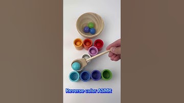 Reverse Color Sorting ASMR #asmr#viral #trending #fyp #short