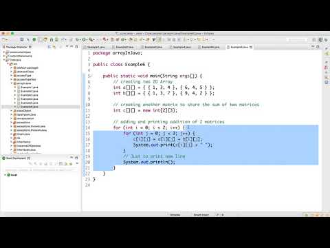 How to Sum 2D Array In Java
