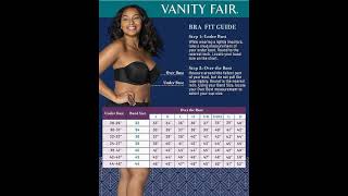Vanity Fair Women's Beauty Back Smoothing Strapless Bra