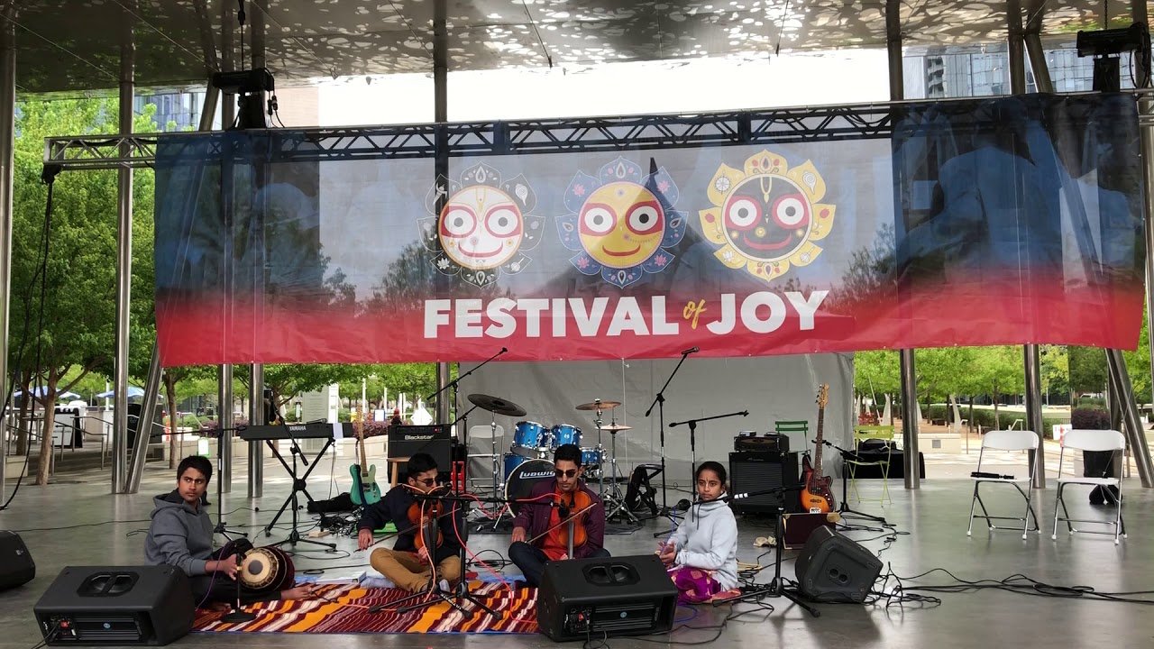 Mahaganapathim Dallas Festival of Joy (April 2018) Maheshwar, Malavika, Akhil and Athul