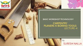 BASIC WORKSHOP TECHNOLOGY - CARPENTRY LECTURE 4// WITSCONNECT