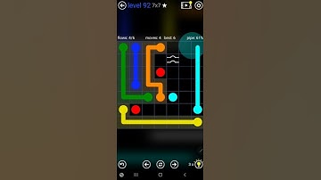 How To Solve Flow Free Bridges 7x7 Mania Pack Level 92 Board Walk Through Solution Walkthrough