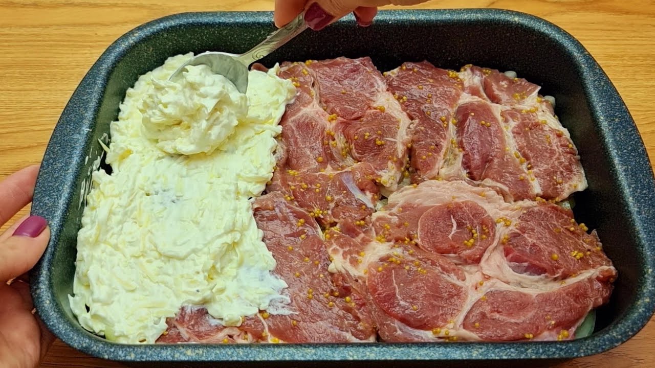 Unglaublich leckeres Rezept für Fleisch im Ofen! Tolles Abendessen in ...