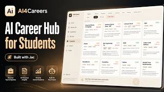AI4Careers - AI Career Hub for Students - Built with Jac | EECS 449