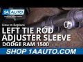How to Replace Driver SideTie Rod Adjusting Sleeve 1994-2002 Dodge Ram 1500