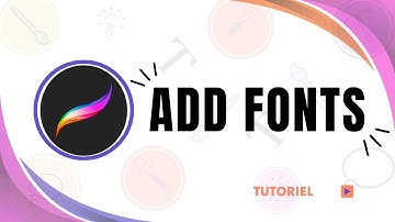 How to add fonts to Procreate