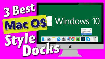 3 Best Mac Dock for Windows 10 | Make Windows Look like Mac 2022