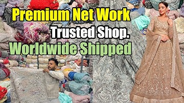 ✨Heavy Hand Work | Premium Net ✨| worldwide Shipping | katran Market