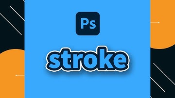 Outline Text in Photoshop CC 2022 | Stroke Layer Effect | #Shorts