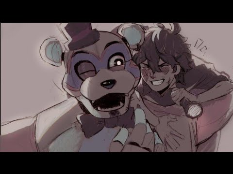 Gregory fixing Freddy (sorry for the inactivity) #securitybreach  #gregoryfnaf #glamrockfreddy #fnaf #fnaffanart #fivenightsatfreddys…