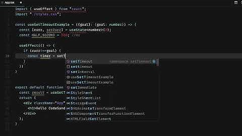 How to use setTimeout in a useEffect hook | 1 min. React Tutorial