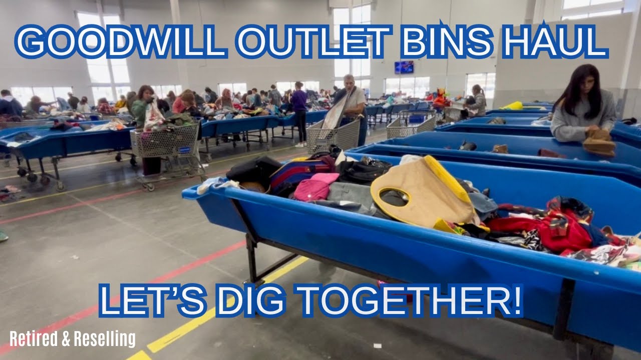Goodwill Outlet Bins Thrift Finds to Resell on eBay and Poshmark!