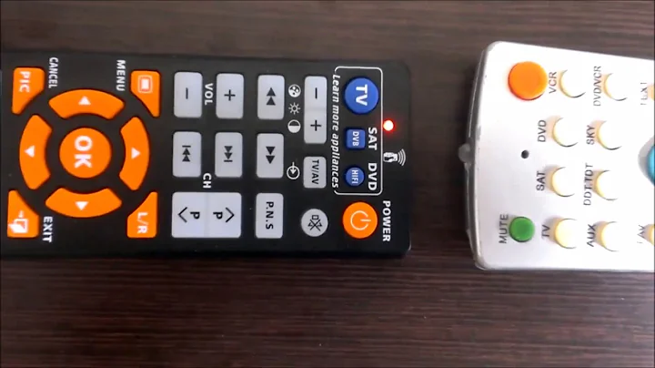 3in1 Learning Remote Control