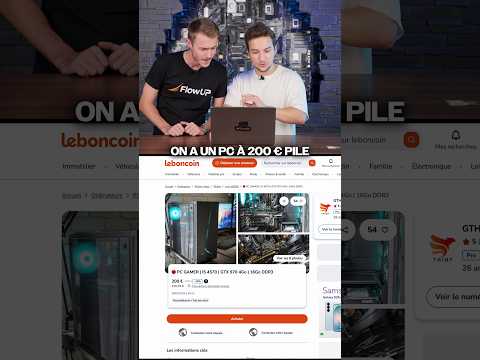 Miniature vidéo Un PC Gamer à 200 € en 2026 : C'est possible ? #frenchhardware