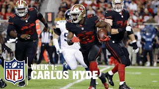 Carlos Hyde's Breakout Night | Xs and Os Film Breakdown (Week 1) | NFL