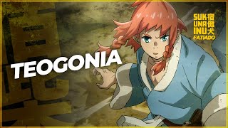 TEOGONIA: Onde o sangue e o destino colidem em um mundo de deuses cruéis