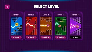 Geometry Vibes X-Ball - Challenge Mode - Level 4