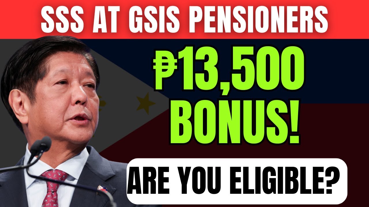 Breaking: ₱13,500 Bonus for SSS & GSIS Pensioners – January 2026 Payout Confirmed?