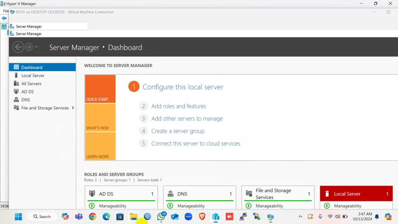 Microsoft Windows Server 2022 Network Load Balancer and Check Different client.