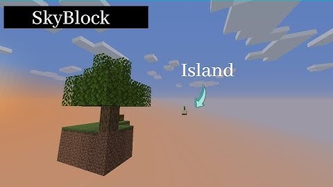 How To Make Your Own Skyblock World With Islands Around| Minecraft Tutorial