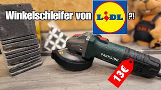 Was Kann der BILLIGSTE Winkelschleifer Parkside PWS 115 C3 Getestet