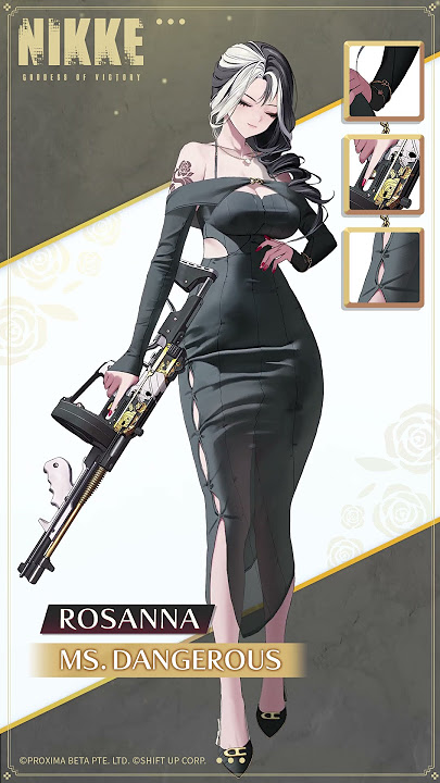 GODDESS OF VICTORY: NIKKE | Costume Introduction - Rosanna (Ms. Dangerous)