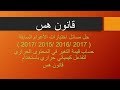 قانون هس كيمياء صف 11 الكويت ( حل أسئلة اختبارات 2014 / 2015 / 2016 / 2017 )