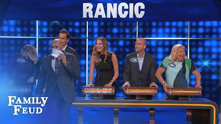 Steve, that's NOT what MOMMA SAID!!! | Celebrity Family Feud | OUTTAKE