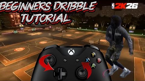 Beginners dribble tutorial on nba 2k26😁 momentum crossover behind the back!! and more!!