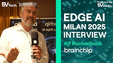 Alf Kuchenbuch - BrainChip | EDGE AI FOUNDATION Milan 2025 Interview