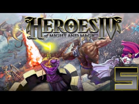 Видео: Heroes of Might and Magic 4 Прохождение(Невозможно) #5 Жизнь 4-5