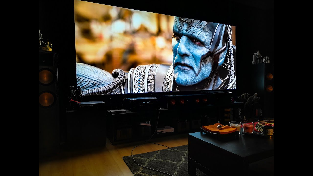 JVC Projector 4K HDR X-Men Demo with Madvr HTPC (HOME CİNEMA)