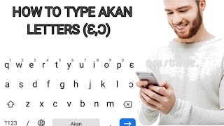 How to add #akan (twi) letters to your #keyboard screenshot 1