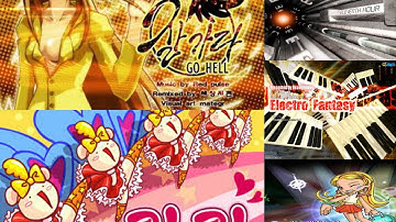 O2Jam iOS 2019  Top 5 songs (medium) ALL combo