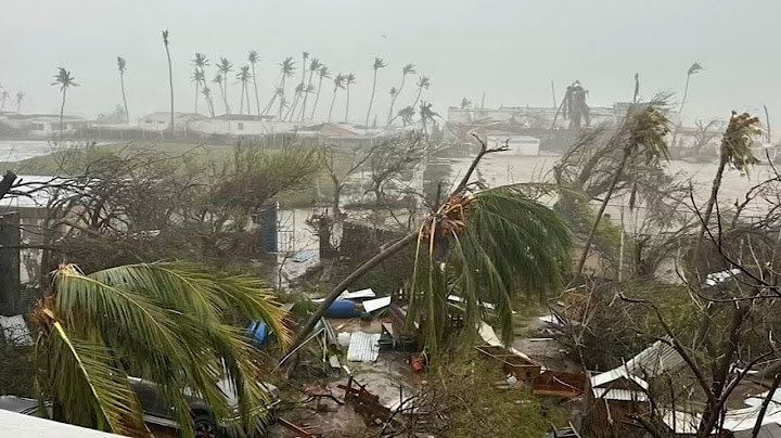 Hurricane Beryl upgraded to Category 5; at least 1 killed by storm