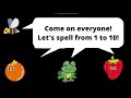 Spell Numbers 1 to 10 | The Spelling Numbers Song | Learn to Spell | Mathically Genius Mp3 Song